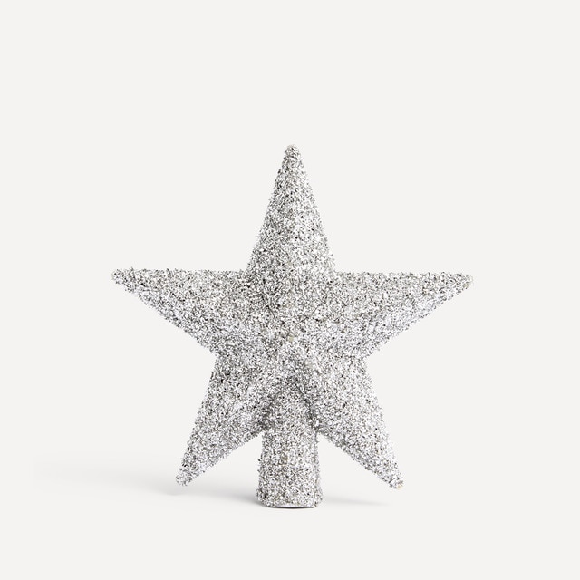 Tope de árbol estrella 3D glitter Navidad El Corte Inglés