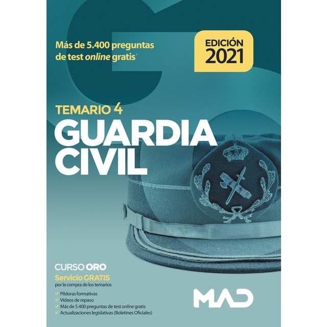 Guardia civil. Temario volumen 4
