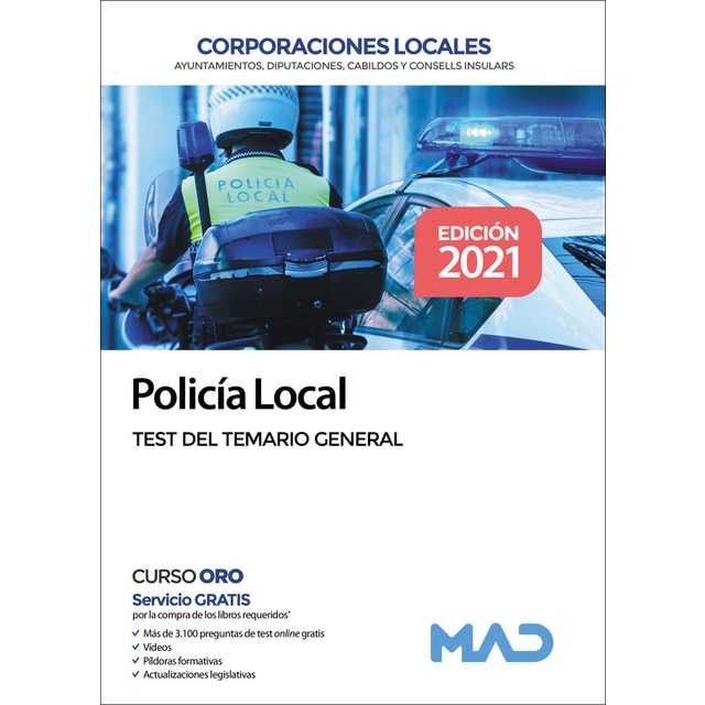 Policía Local. Temario general (Tapa blanda)
