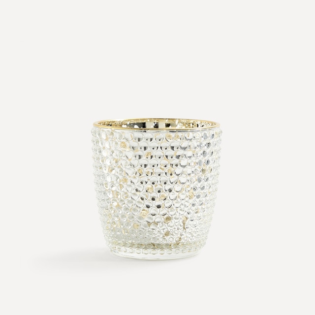 Portavelas tealight Kerala con relieve El Corte Inglés
