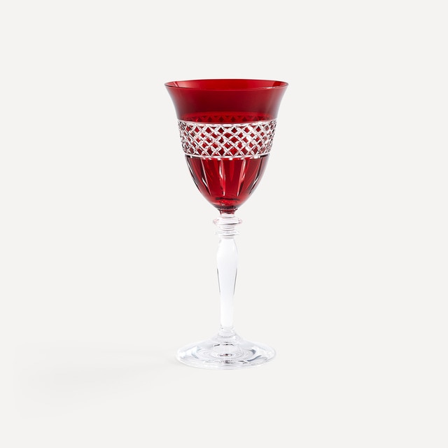 Copa de vino cristal tallado Chambord El Corte Inglés