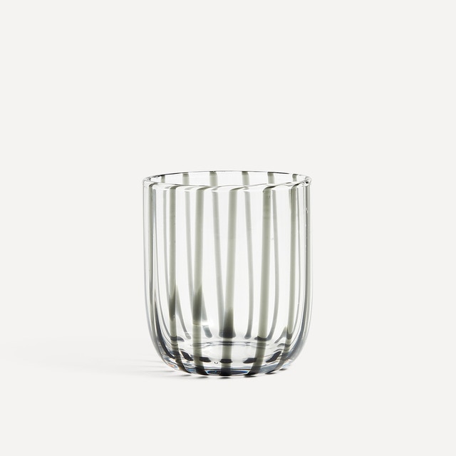 Vaso de agua vidrio Stripes Room - El Corte Inglés
