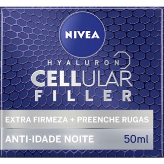 Nivea Creme Anti Rugas de Noite Cellular Expert Filler embalagem 50 ml