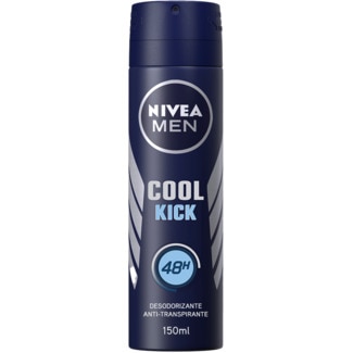 Nivea Men Desodorizante Spray Anti-Transpirante Cool Kick embalagem 150 ml