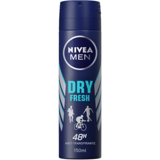 Nivea Men Desodorizante Spray Anti-Transpirante Dry Fresh embalagem 150 ml