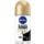 Nivea Desodorizante Black & White Silky Smooth Roll-On Invisible embalagem 50 ml