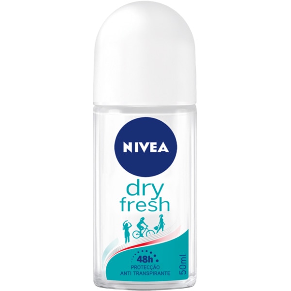 Desodorizante Roll-On Dry Fresh embalagem 50 ml