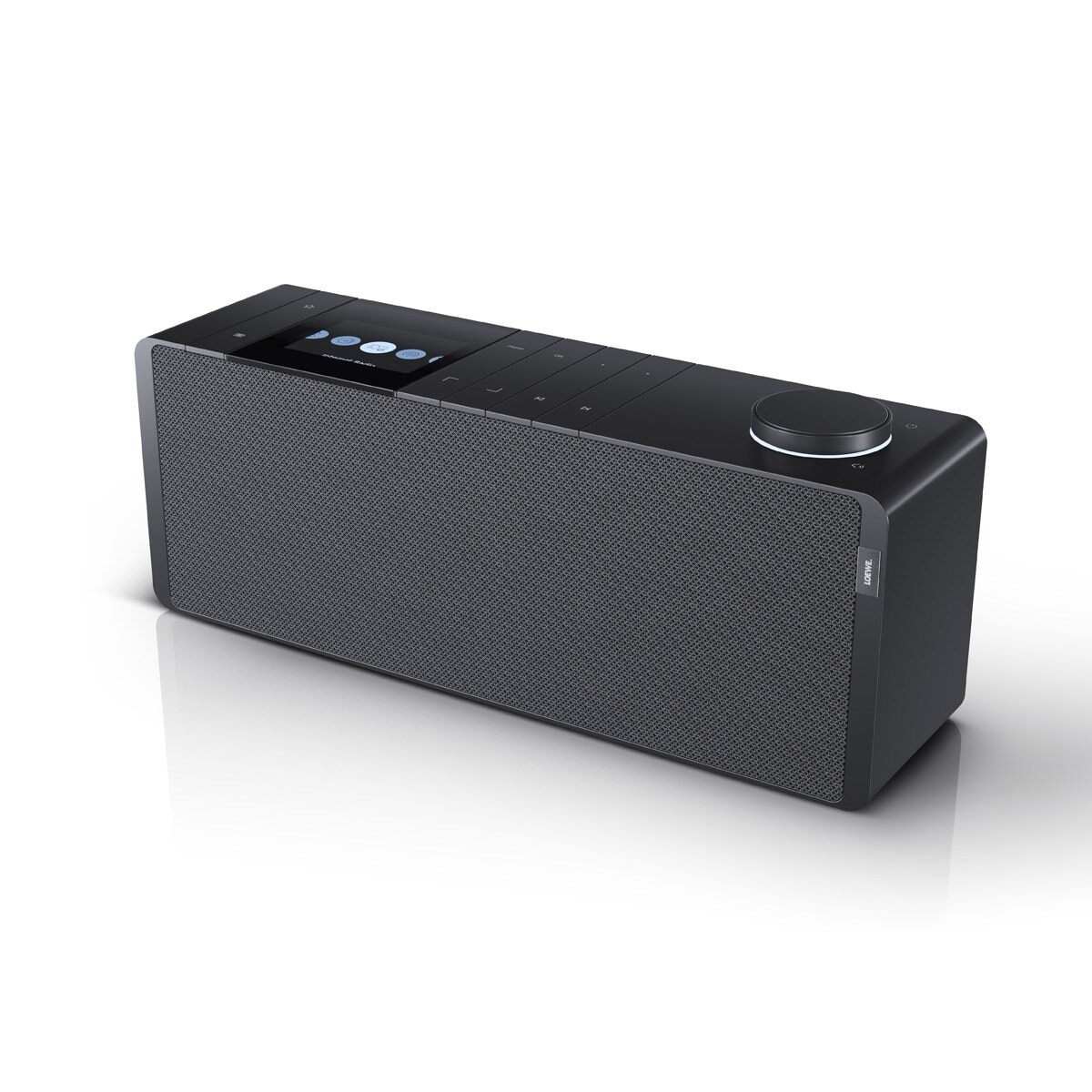 LOEWE - Altavoz con radio inteligente Loewe Klang s1, Wi-Fi y Bluetooth, Gris basalto.