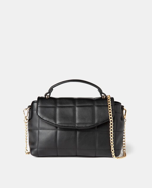 tiny black handbag