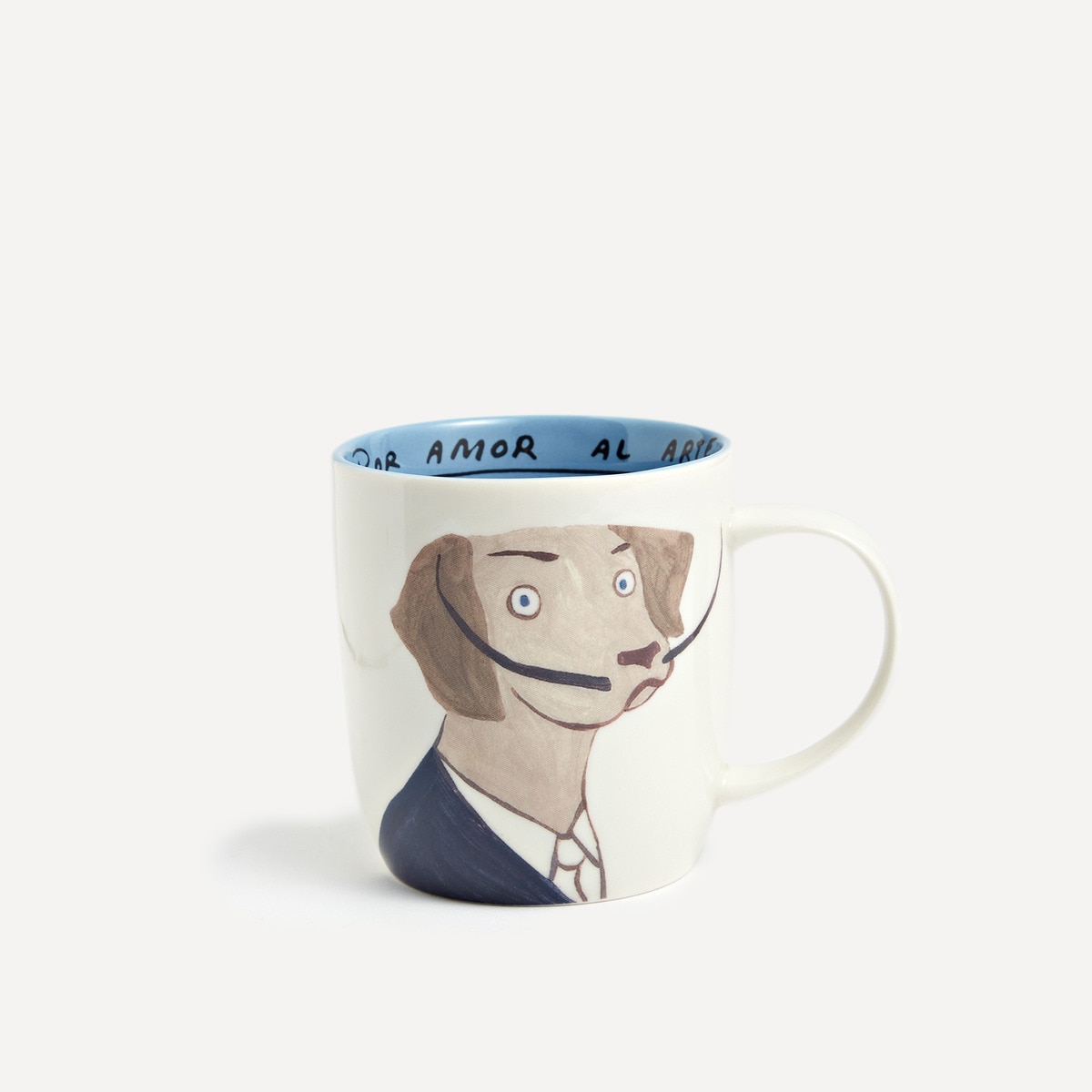 El Corte Inglés - Taza Mug Perro Dali Azul En Oferta El Corte Inglés - Taza Mug Perro Dali El Corte Inglés.