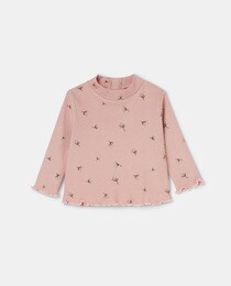 girls ribbed turtleneck