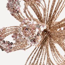 El Corte Inglés diamanté flower Christmas tree decoration