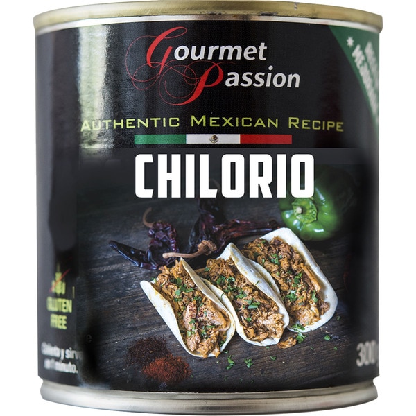 GOURMET PASSION chilorio sin gluten lata 300 g