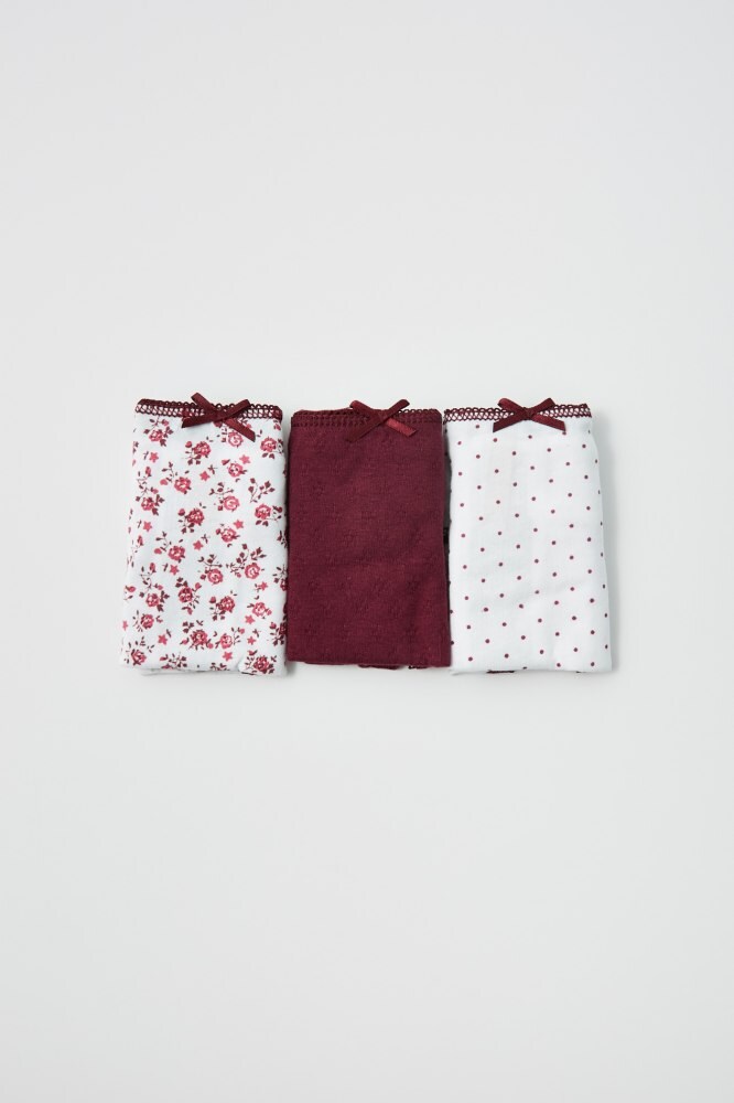 Pack braguitas algodón Lencería Braguitas y tangas Pack braguitas algodón Lencería Braguitas y tangas