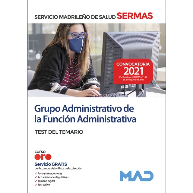 Grupo Administrativo de la Función Administrativa del Servicio Canario de Salud. Test