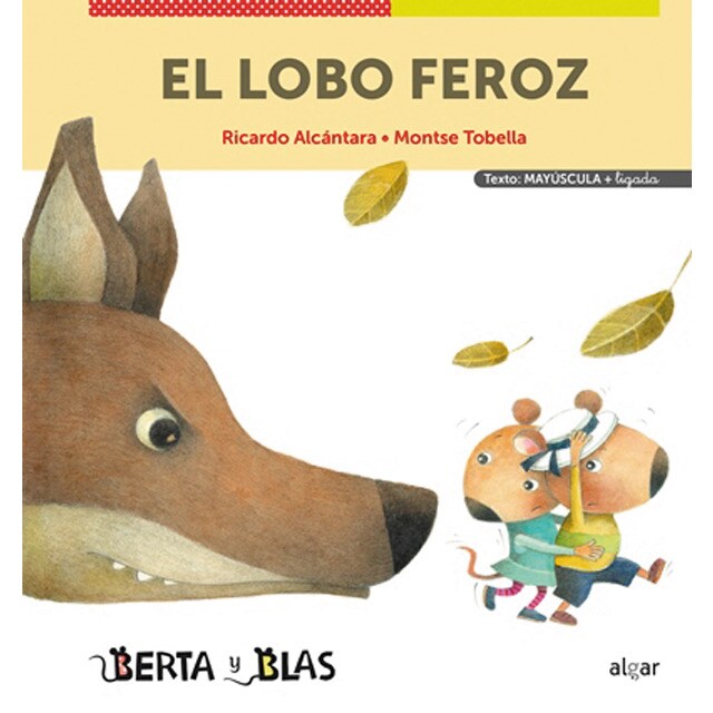 El lobo feroz (mayúsculas + ligada)
