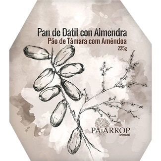 PAIARROP pan de dátil con almendra envase 225 g