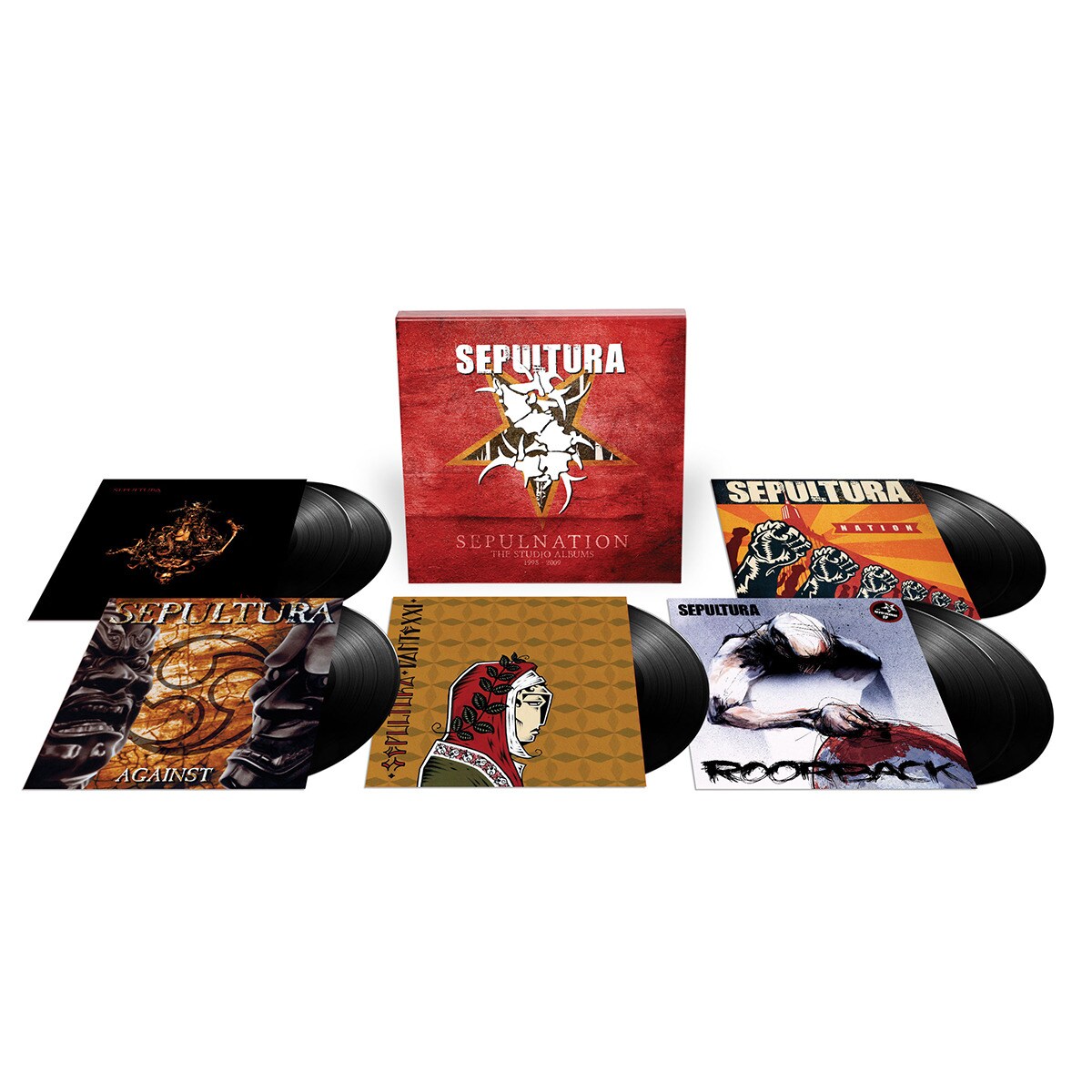 Sepulnation - The Studio Albums 1998 - 2009 (8 LP-Vinil) 2