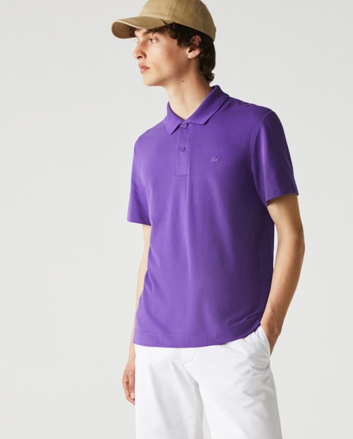 purple polo cap