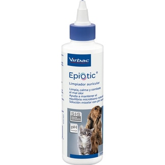 VIRBAC EPI-OTIC ear cleaner for cats and dogs to prevent inflammation container 125 ml