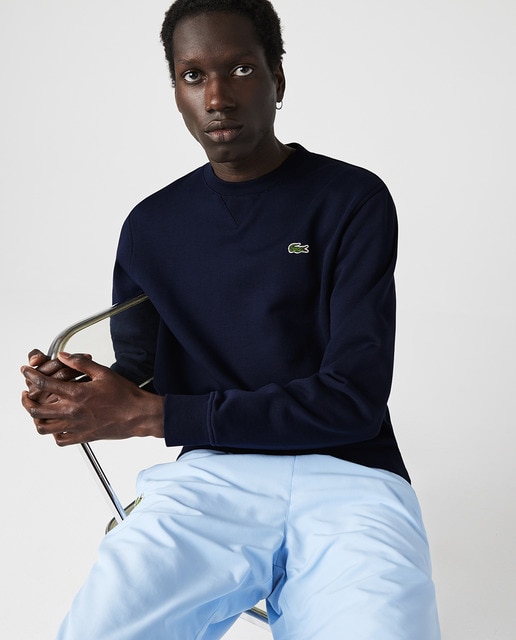 men's sport colorblock fleece tennis sweatshirt