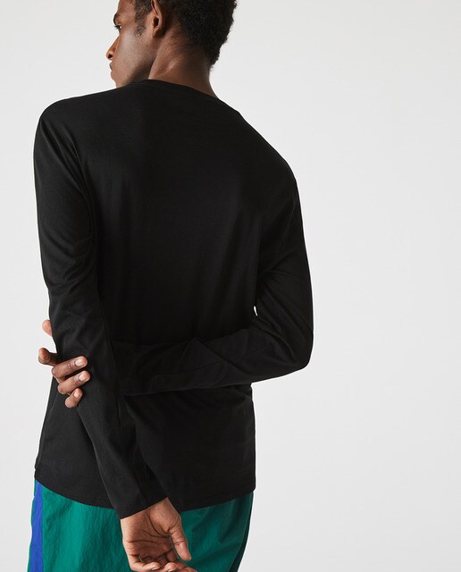Men's long sleeve pima cotton T-shirt 