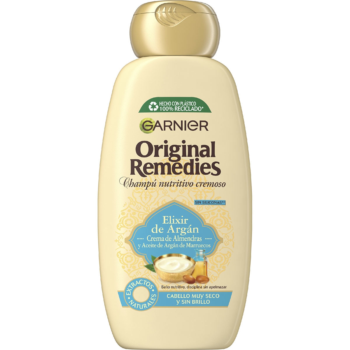 Argan Elixir nourishing creamy shampoo with almond butter and Moroccan