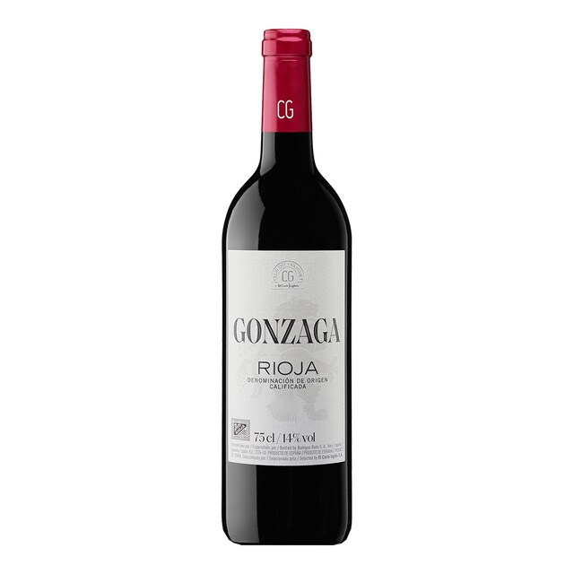 Vino tinto Gonzaga Club del Gourmet 2022 Rioja Alta