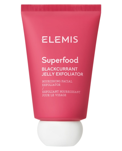 Exfoliante Facial suave rico en antioxidantes Superfood Blackcurrant Jelly Exfoliator 50 ml Elemis