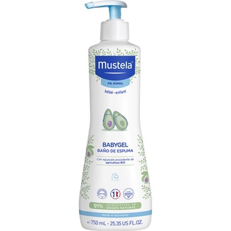 MUSTELA BEBE Babygel Schaumbad Flacon 750 ml