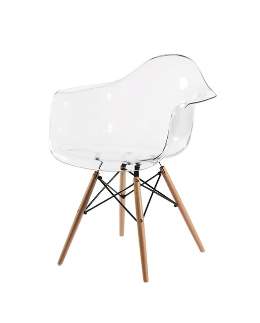 Silla Eiffel transparente