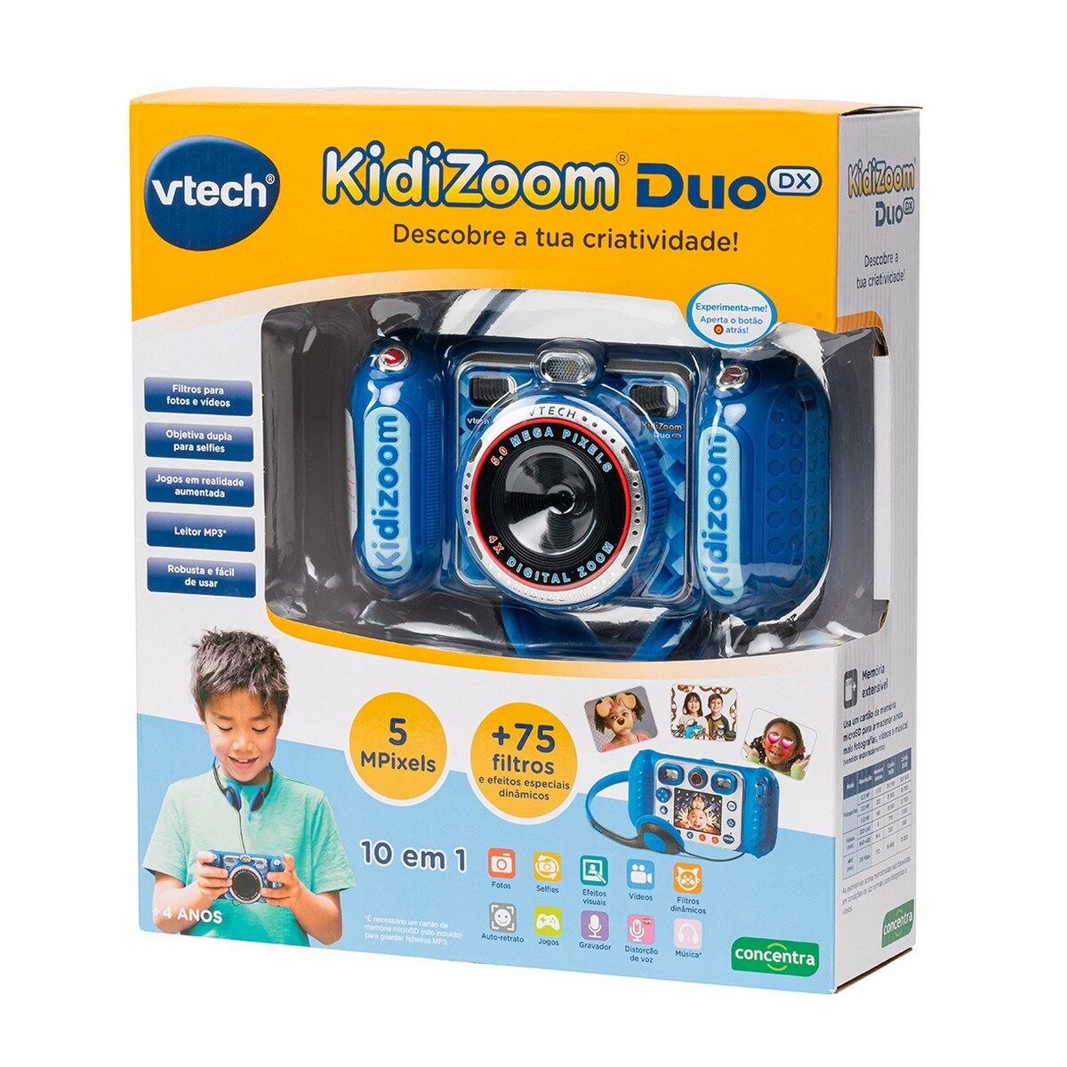 Imagem 0 de Camera Duo com MP3 Azul - Kidizoom