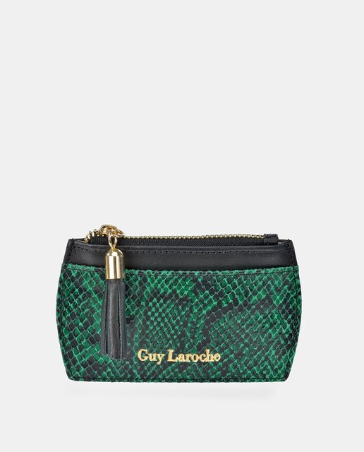 green snake purse