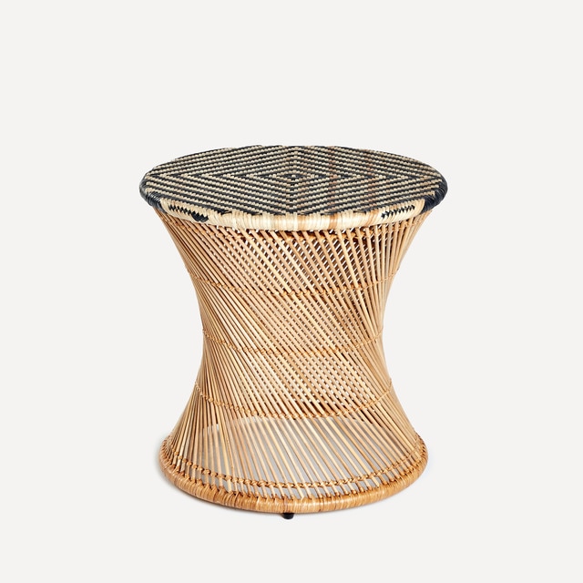 Mesa auxiliar de jardín de fibra natural Rabat El Corte Inglés