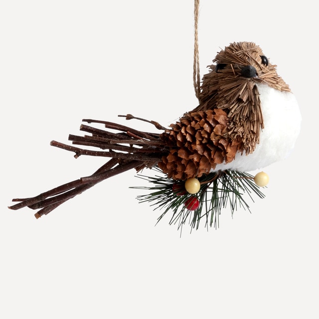 Colgante Pájaro natural Navidad El Corte Inglés