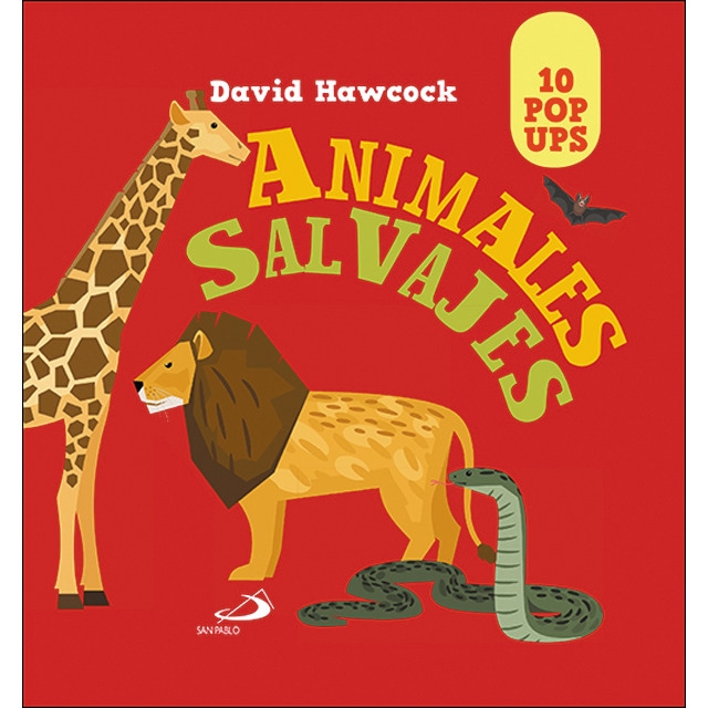 Animales salvajes: 10 pop ups (Tapa dura)