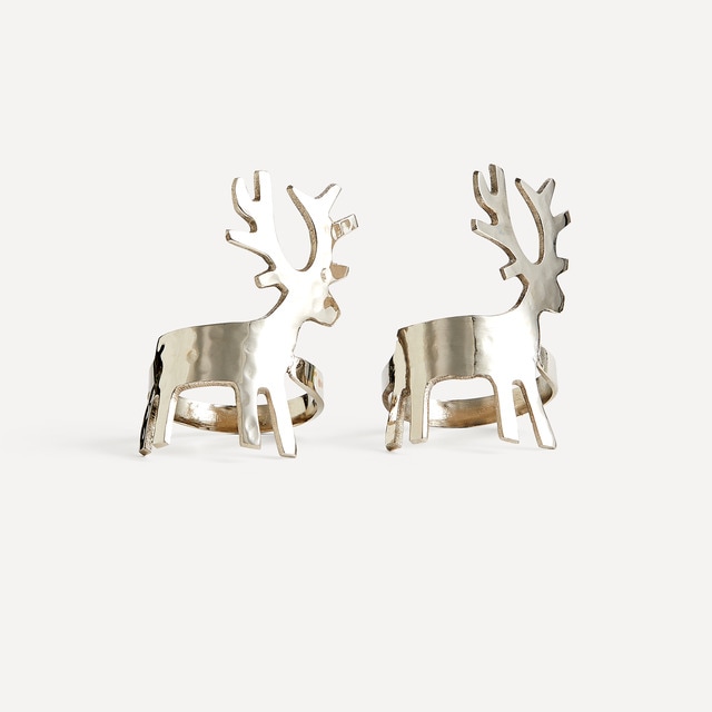 Set de 2 servilleteros navideños Rudolf El Corte Inglés