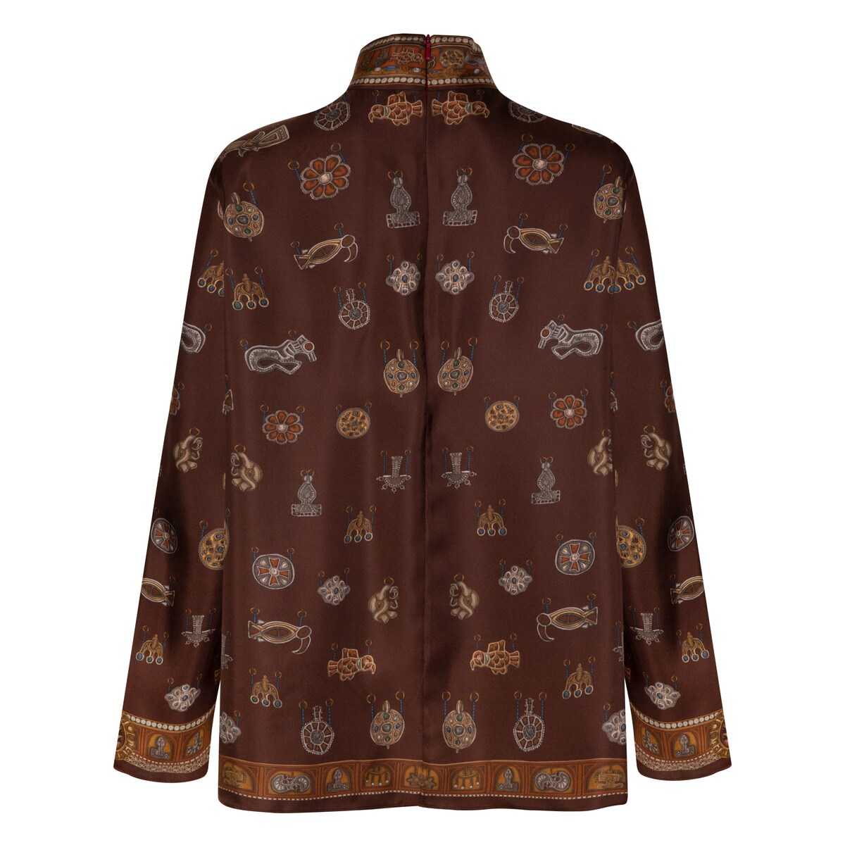 Camisa de Mulher The Faithful Lamb Sabina Estampado-2