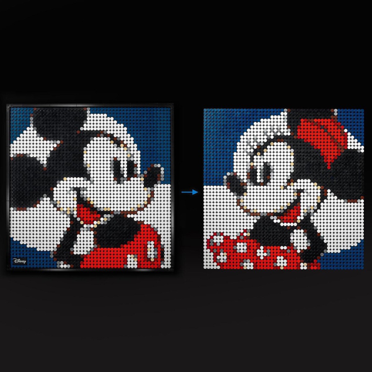 LEGO Art Disney's Mickey Mouse Decoration Building Crafts · Toys · El