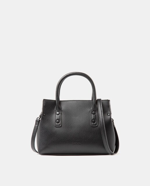 tiny black handbag