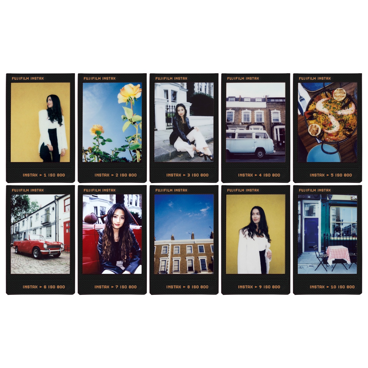 Película Instantânea Fujifilm Contact Sheet para Instax Mini 3