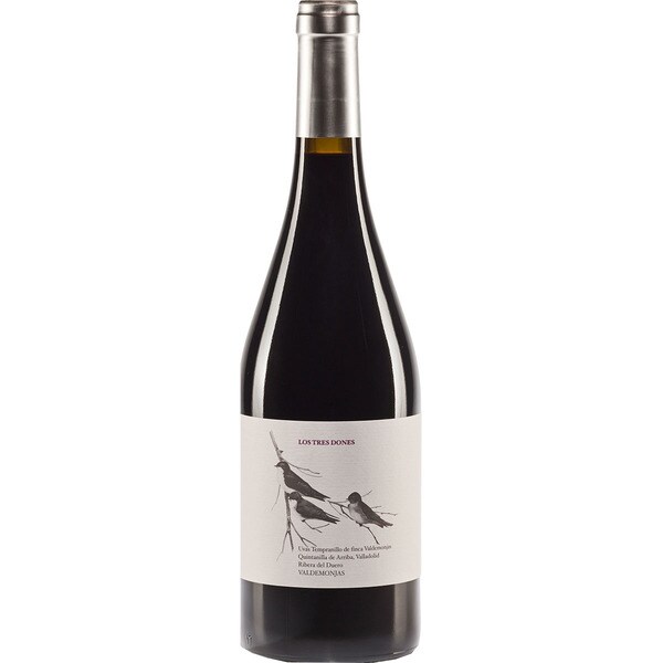 Los Tres Drones Tempranillo Bio-Rotwein Ursprungsbezeichnung Ribera del Duero Flasche 75 cl