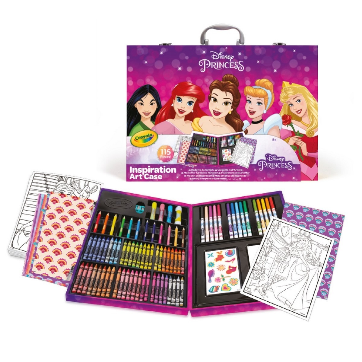 Imagem 0 de Mala de Pintura Princesas Disney Crayola
