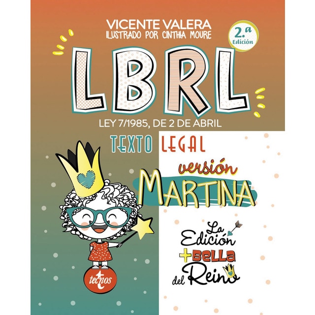 LBRL versión Martina: Ley 7/1985, de 2 de abril, Reguladora de las Bases de Régimen Local. Texto Legal