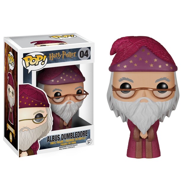 Figura Funko POP Harry Potter Dumblendore Túnica Roja.