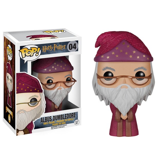 Figura Funko POP Harry Potter Dumblendore Túnica Roja.