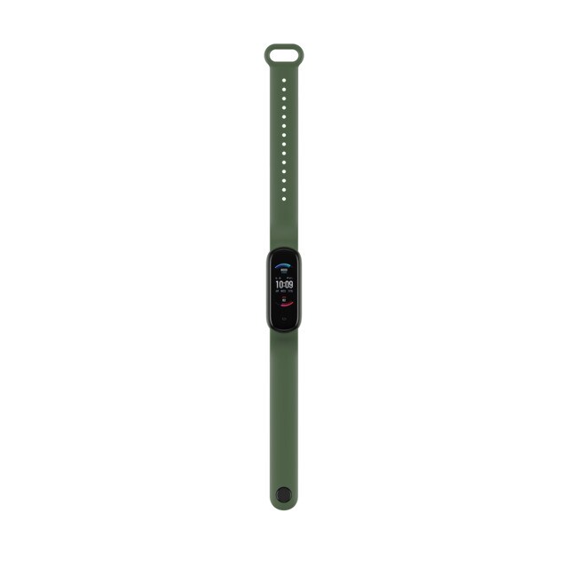 Bundle Amazfit Band 5 Verde Pulsera de actividad + Correa Negra