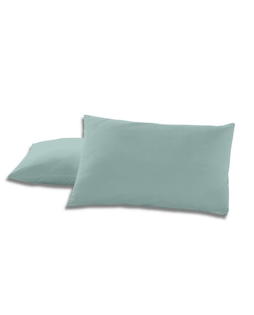 Pack 2 fundas almohada aqua