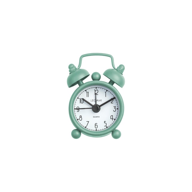 Mini Reloj Despertador Legami Vintage Green.