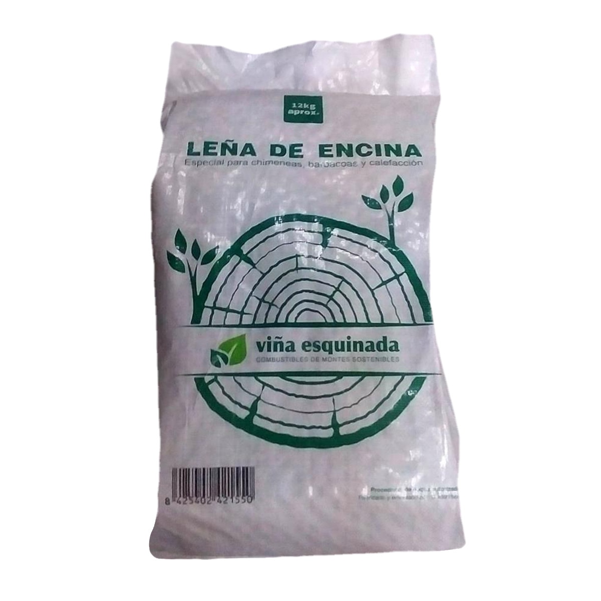 Saco de leña de encina 26 l 2